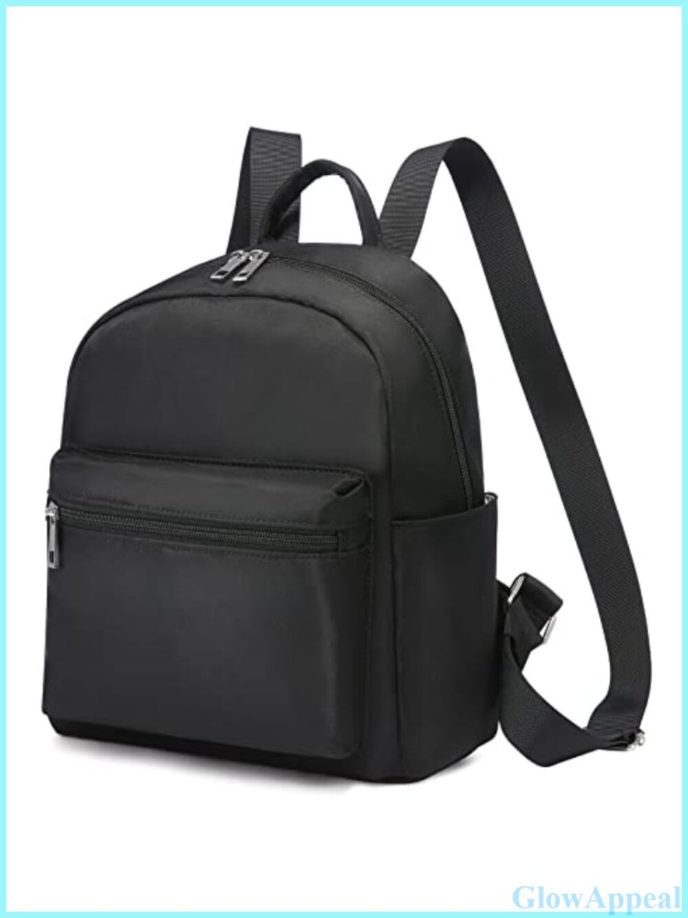 Women's Waterproof Nylon Mini Backpack Purse Lightweight Travel Daypack
